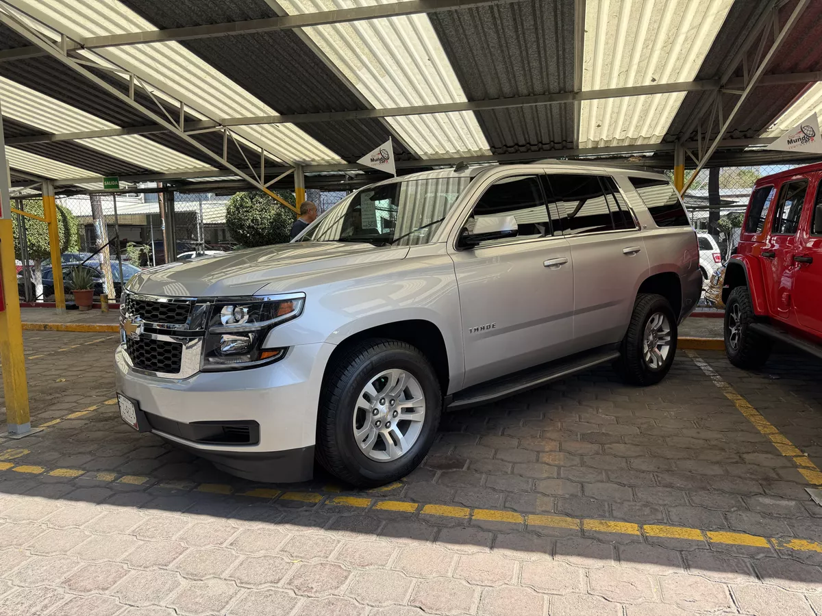 Chevrolet Tahoe 5.4 Lt Piel Banca At 2017